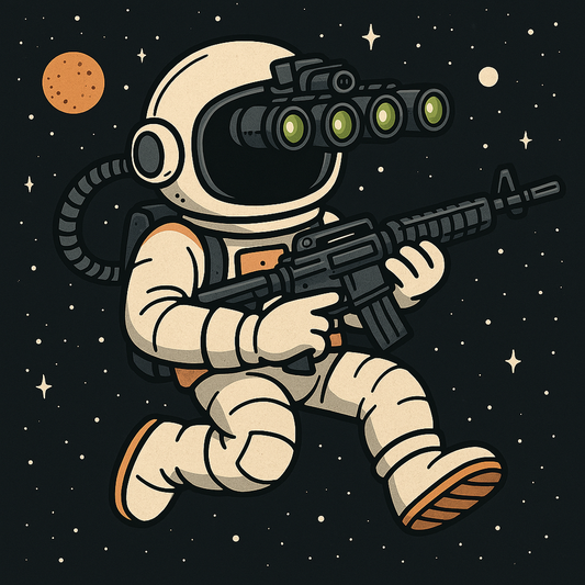 Starry Night Raid Sticker